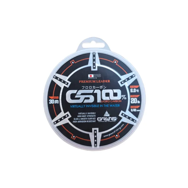 GAWAS 100% Fluorocarbon 20LB 0.40mm