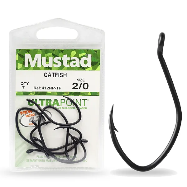 Mustad 412NP-TF Catfish Teflon