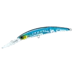 F1155-GHIW YO-ZURICRYSTAL 3D MINNOW DEEP DIVER JOINTED 130mm-GHIW