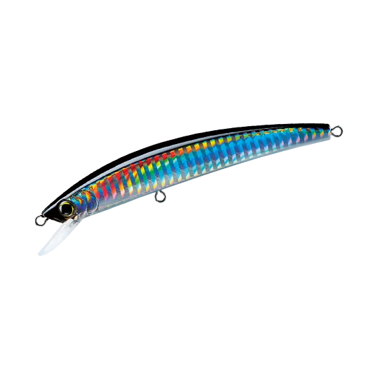 R1124-C4 YO-ZURI CRYSTAL MINNOW (F) 110mm - Silver Green