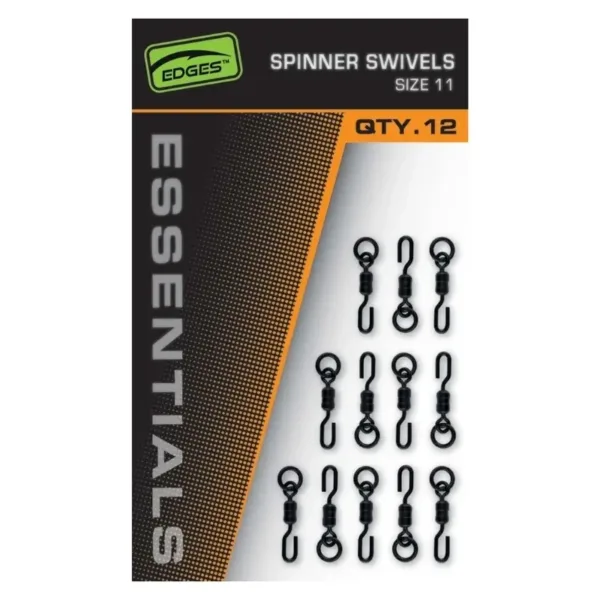 CAC878 Fox EDGES™ Essentials Spinner Swivels - Size 11