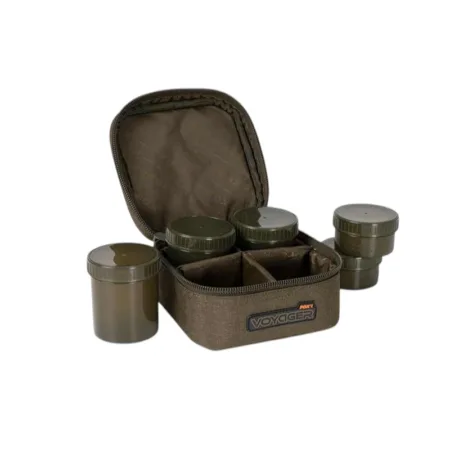 CLU566 FOX Voyager 6 Pot Hookbait Case - Carp Fishing - CLU566