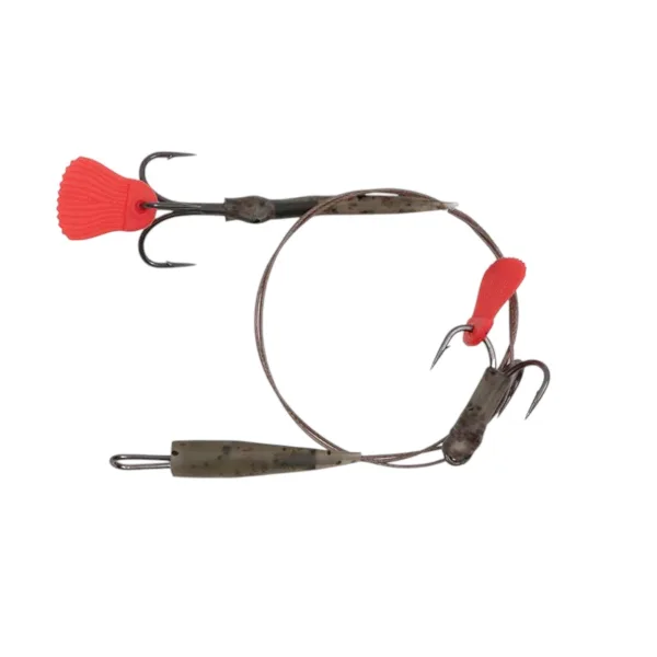 FRR028 Fox Rage Predator Kwik Change Paternoster Trace 30cm Size 8 Barbed