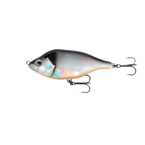 NHL396 Fox Rage Hitcher Jerk & Twitch 80mm lipless sinking - UV Silver Baitfish