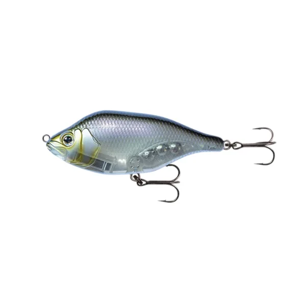 NHL399 Fox Rage Hitcher Jerk & Twitch 80mm lipless sinking - UV Gold Head