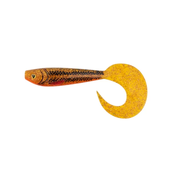 NPG081 Fox Rage Ultra UV Pro Grubs UV Goldie - 10cm/4"