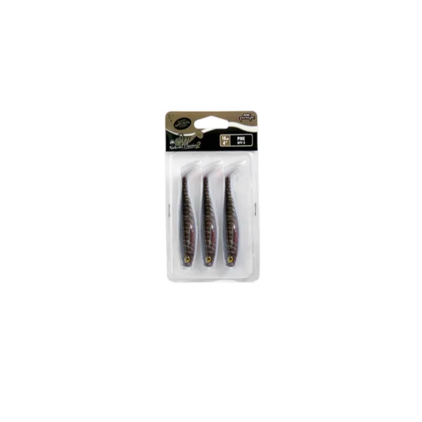 NPS065 Fox Rage Pro Shad 10cm - 4" UV PIKE 3pcs