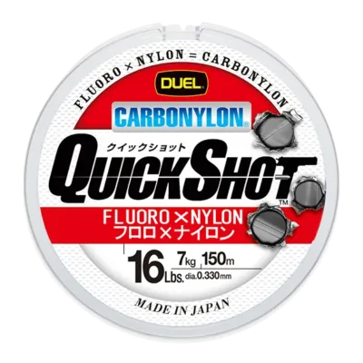 H3464 DUEL QUICK SHOT CN CARBONYLON 150m 5Lbs/2.5Kg (0.185mm)