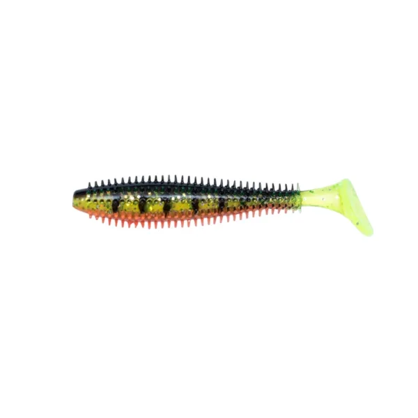 NPK020 Fox Rage Spikey Shads Ultra UV Firetiger - 12cm
