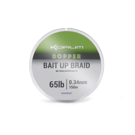 K0400007 Korum Bopper Bait Up Braid - 65Lb