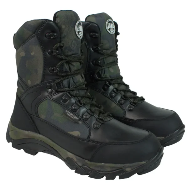 MATE BLACK&CAMO D-BOOTS 47 (MT12217)