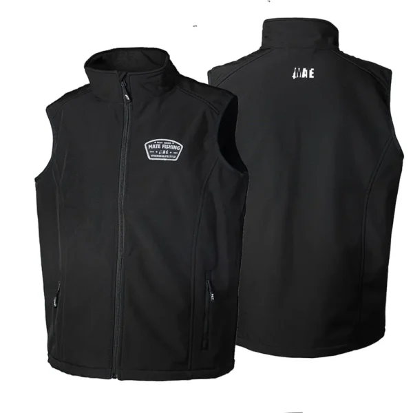MT12231 MATE SHEEL&FLEECE VEST BLACK M